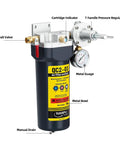 3/8 NPT Desiccant Air Dryer with Regulator and Gauge Inline Moisture Filter for Air Compressors 120 CFM 152 PSI close-up
