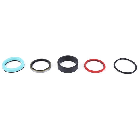 Heavy Duty Hydraulic Lift Cylinder Seal Kit For Loader And Bucket Cylinders 7106 7108 7308 Series L130 Front End 110TL With Ognibene Cylinders Fits Manure Fork Attachments 1 And 3 Eighths Inch Rod And 1 And 3 Quarters Inch Bore Replaces 87311845 9600669, seal rings