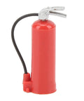Solid RC Fire Extinguisher Crawler Decoration For Scale 24 And 18 Trucks Lightweight simulation prop in red plastic.