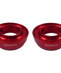 F150 Front Leveling Kit 2.5 Inch for 1997-2003 2WD Road Fury Red T6 Billet Aluminum Coil Spring Spacers