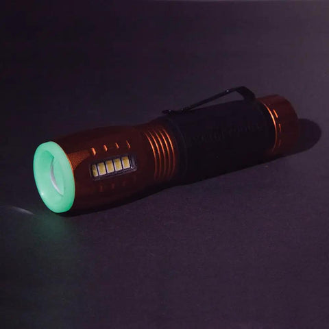 LED Flashlight And Work Light With Magnetic End, Compact, Durable And Waterproof, Hands Free Illumination, 12 Hour Run Time, No Fuss Gear For Work Or Outdoor Adventures