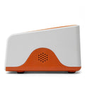 Side view of Desktop Barcode Scanner With Big Window And CMOS Sensor For Quick Auto Scan, QR Code Reader For Retail Store and Supermarket
