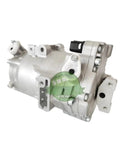 Hybrid Electric Air Conditioning Compressor Direct Fit Nissan C27 Serena E Power R134a high voltage unit side view with connectors.