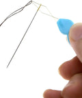 30 Piece Gourd Shaped Needle Threaders Set for Sewing and Crafting, Plastic Wire Loop DIY Threaders with Clear Box, Handy Tool in Use