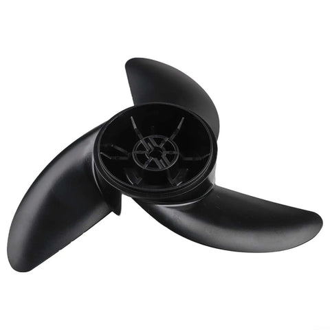Steel Trolling Motor Propeller Replacement For Electric Outboard Motors Two Thirds Blade Fits 18Lb To 48Lb Thrust Pin And Nut Included Marine Boat Part For Wide Range Of Electric Trolling Motors