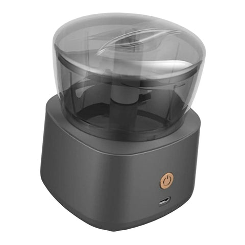 DimyFew Portable Electric Meat Grinder With Stainless Steel Blade And Non Slip Handle, compact design, push button, rechargeable kitchen tool.