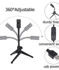 Earth And Moon Projector Lamp With USB Charging, Bendable Stand, dual projection patterns, 360° adjustable with sturdy bracket.