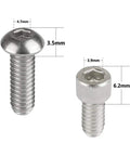 Heavy Hitter 1/4X20 Threaded Stainless Steel Screws Assortment featuring 20 tough pieces in 9mm 13mm 16mm and 19mm lengths including measurements.