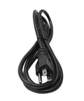 Black power cord for 1000W Solar Micro Inverter Grid Tie With IP65 Rating And Pure Sine Wave Output, 110V Micro Inverter setup