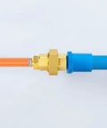 Durable Brass Union 3/8 NPT Female To 3/8 NPT Female Pipe Fitting in plumbing setup