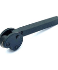 Pro Grade Pivot Head Knurling Tool With Diamond Metric Pattern For Lathes, Half Inch Square Shank, Medium Size, Hardened Alloy Steel Knurls