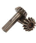 2 Pack Beefy Iron Bevel Gears For 1/10 Scale RC Crawler, Tough Replacement Parts For Off Road RC Cars, precision gear set