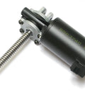 12 Volt Dc Worm Drive Gear Motor Left Angle Config For Auto Power Seat Adjustment Smooth Runs Heavy Gauge U Bracket Mount 190 Rpm No Load