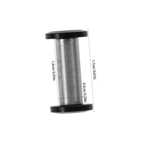 Tough As Nails Heavy Duty Stainless Steel Locking Latch Spindle Rivets For Knife Handle Assembly And Custom Knifemaking Projects, 17mm long.