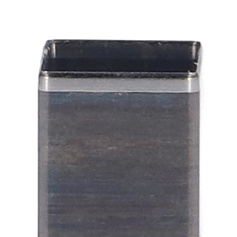 Close-up of one square cutting die from the Leather Punch Tool Set With 12 Square Cutting Die Sizes From 5mm To 60mm for DIY leather crafting.