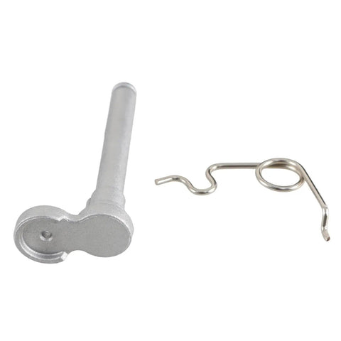 Permanent Fuel Door Repair Kit With Gas Door Spring And Hinge Pin For Toyota Tundra 2007 Through 2021, displayed separately