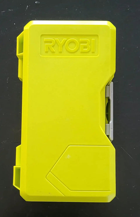 Yellow case for 25 Piece Black Oxide Hex Shank Drill Bit Set Beast Mode For Impact Drivers And Drills