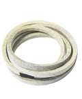Heavy Duty 111.4 By 5/8 Inch Mower Deck Belt With Aramid Cord For 48 Inch Mowers Direct Fit Replacement To Stop Slipping Or Wearing Out And Keep Your Lawn Mower Running Smoothly All Season.