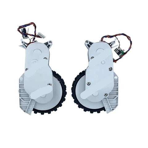 Left And Right Walking Wheel Replacement Set For Robotic Vacuum Mop Cleaners That Keeps It Quiet And Smooth On All Floors
