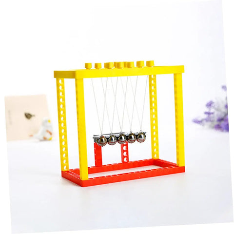 Desktop Newtons Cradle Balance Balls Set For Science Lovers Pendulum Physics Desk Toy Cool Office Decor Plastic Ball Educational Gift