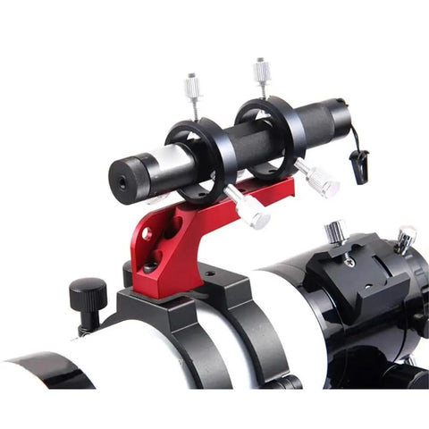 10Cm Telescope Handle Accessory Kit With 20Kg Bearing Red Monocular Handle for 65Q 70SA 80APO mounted on a telescope