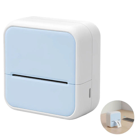 Vestamore Portable Thermal Label Maker Machine With Wireless Bluetooth Connectivity And Inkless Printing For Home Office Organization, compact design.