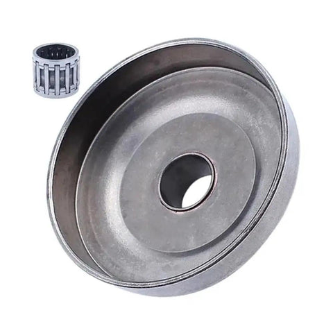 Heavy Duty 325 7T Clutch Drum Needle Bearing Kit 578097901 Fits 345 346 350 445 For UTV To Kill The Grind Restore Smooth Throttle Response While Off Roading With Top Shelf Swap Part Built Tough To Last Long Enough For Many Seasons On The Trail. silver clutch drum and needle bearing kit
