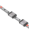 MGN12C Linear Guide Rail Kit With 2 Sliding Blocks For 3D Printers And CNC Machines Heavy Duty Stainless Steel Motion Guide 2.84kN Dynamic Load 100mm Rail Length Smooth Precision Linear Bearings For Pros And DIYers, 100mm rail with 2 blocks