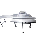 Pro Grade 220V Woodworking Table Saw With Dust Free Housing And Smooth Four Way Swing Arm, 1000 mm x 457 mm table.