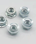 Left Hand M8-1.25 Nut Set For Ryobi And Homelite String Trimmers Gear Heads Edgers 8X1.25 Left Hand Thread Five Pack Replacement Nuts