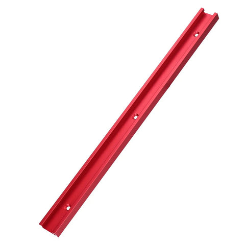 Aluminum Miter Track 400mm T Slot Guide Rail For Table Saws Milling Machines Band Saws, red aluminum, ergonomic design