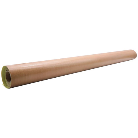 Roll of 36 Inch By 15 Foot PTFE Coated Heat Press Cover Sheet Self Adhesive Fiberglass Fabric 5 Mil Thick Pro Grade Heat Resistant Craft Mat