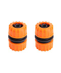Two Pack Garden Hose Tap Connector Kit Easy Install For Outdoor Faucets Quick Connect Fittings And Hose End Repair Joint