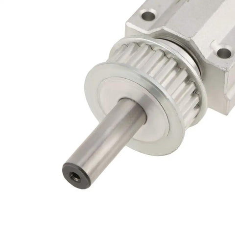Sturdy Metal Unpowered Spindle Assembly For Drill Chuck And Table Saw DIY Projects Heavy Duty Replacement Part For Smooth Precision And Easy Setup close-up shaft