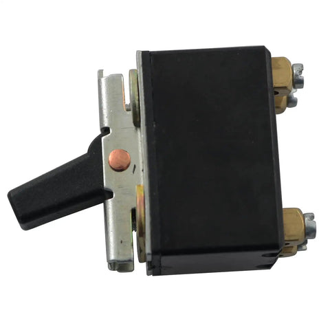 Heavy Duty Toggle Switch Replacement For Angle Grinders 5A 250V AC Waterproof And Oil Resistant Power Tool Switch Built Tough For Industrial Workshops And Construction Sites Easy Direct Replacement Long Life, black toggle switch with metal terminals