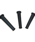 Image of 3 black Rubber Cable Sleeves from 10 Pack Rubber Cable Sleeve Protective Strain Relief For Power Tools And Cutting Machines Wire Protection Guard 70mmx8mm 75mmx9mm 78mmx10mm Heavy Duty Pro Grade Wiring Shield Easy Install