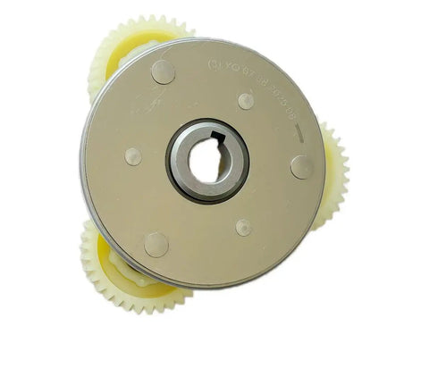 36T Nylon Planetary Gear Clutch Kit for 500W-1000W Left-Outlet E-Bike Hub Motor Replacement with visible nylon gears