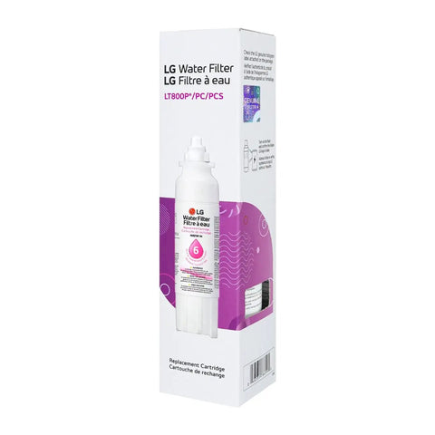 Packaging of LT800P Fridge Water Filter Replacement 6 Month 200 Gallon Capacity NSF42 NSF53 White Fits LT800P LT800PC ADQ73613401