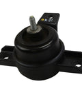Heavy Duty Right Engine Mount For 2007 To 2015 Hyundai Santa Fe Kia Sorento Veracruz 2 4 Liter black rubber construction side view