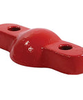 Radius Cap Replacement For Case International Harvester WR9 Tractor Direct Fit Easy Install OEM Spec Durable Aftermarket Part That Replaces A60763DB 60763DB And Meets Or Exceeds OEM Requirements. red metal radius cap with two bolt holes