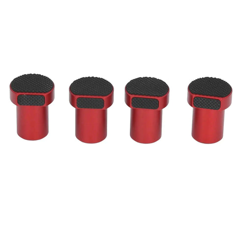 4 Pack 20Mm Bench Dogs With Non Slip Pad Aluminum Alloy Table Stop for woodworking benches holes clamping and stable fixation