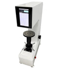 Pro Grade Digital Rockwell Hardness Tester with Smooth Touchscreen and Dead On Measurement Precision for Tough Metal Work.