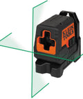 Self Leveling Laser Level With Bright Green Cross Lines, Tiny And Handy Mini Tool, Class 2 Safety, Lightweight Design, Tabletop View