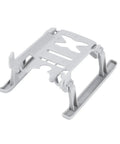 Mini 4 Pro Foldable Sled Landing Gear Extension Kit for DJI Mini 4 Pro, gray ABS with tripod feet and bottom sensor protector