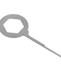 Heavy Duty Wire Terminal Removal Tool Set Three Piece Kit For Auto Electrical Plug Connector Pin Extractor With Comfortable Metal Handle, stainless steel pin extractor tool.