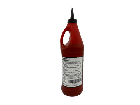 One Quart Honda HP Transmission Oil Kit With Funnel Compatible 08C35-A851M01 Easy Use Pack For Smooth Shifts And Quick Top Ups Premium Fluid And Handy Funnel Included red bottle with pour spout