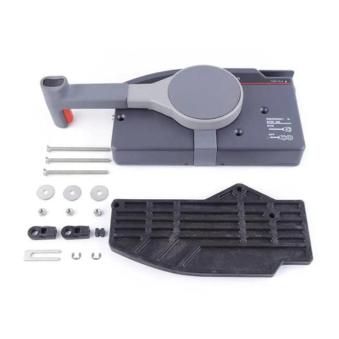 Outboard Remote Control Box With Side Mount All-In-One Boat Steering System Remote Mount Box For Yamaha Outboards Easy Electric Start