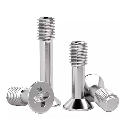 M2.5x12mm Captive Screws With Cross Recess Countersunk Flat Head Stainless Steel 20 Pack for Metal Panels and Equipment Enclosures