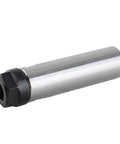 Er20 Collet Chuck Holder And Spacer Sleeve Shaft Extender Forged From Tough Molybdenum Alloy Steel, Built Like A Tank For Heavy Duty Cnc Routers, Lathes, And Milling Machines With Grip Tight Balance And Rock Solid Rigidity That Actually Lasts, metallic shaft extender showing durable construction.