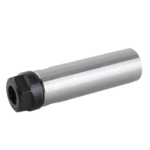 Er20 Collet Chuck Holder And Spacer Sleeve Shaft Extender Forged From Tough Molybdenum Alloy Steel, Built Like A Tank For Heavy Duty Cnc Routers, Lathes, And Milling Machines With Grip Tight Balance And Rock Solid Rigidity That Actually Lasts, metallic shaft extender showing durable construction.